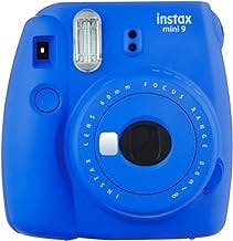 Fujifilm Instax Mini 9 Instant Camera, Cobalt Blue