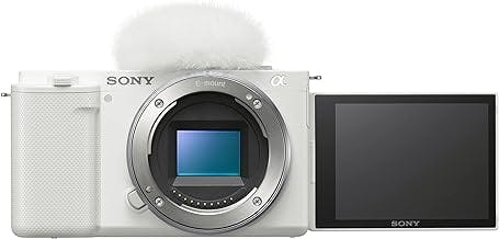 Sony Alpha ZV-E10 - APS-C Interchangeable Lens Mirrorless Vlog Camera - White